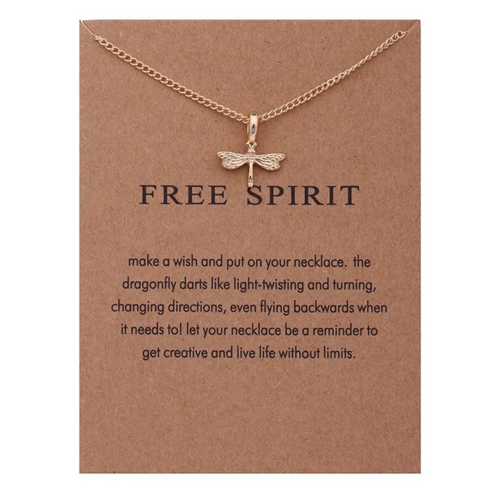 Dragonfly Pendant Necklace